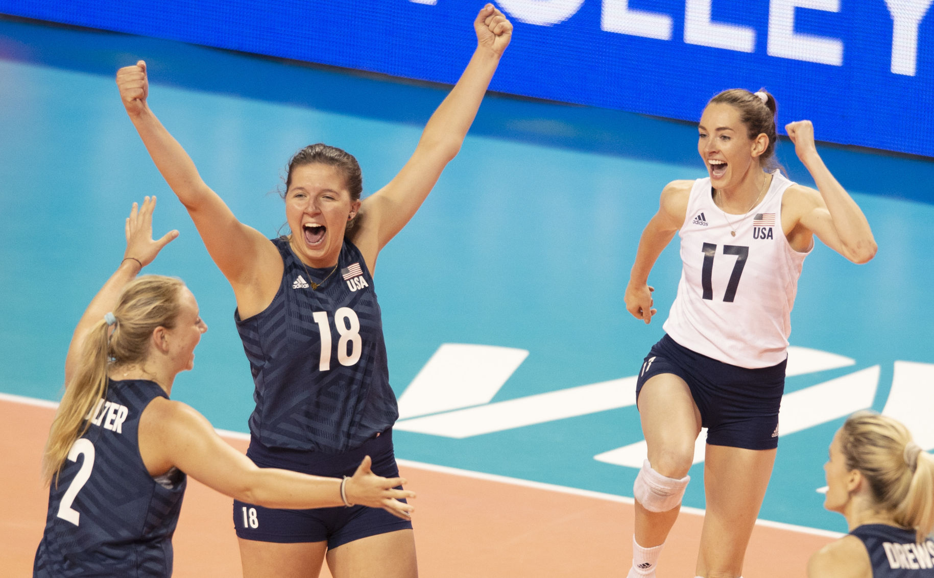 U.S. vs. Korea volleyball, 6.4